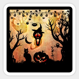 Halloween design Sticker